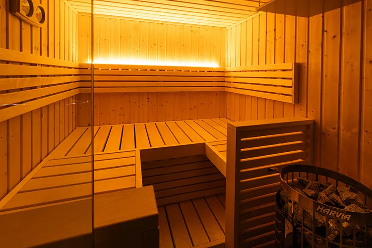 Rooms with Saunas